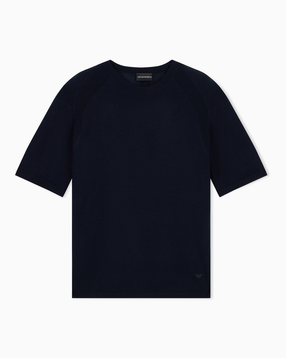 Sweater in lyocell and virgin wool blend