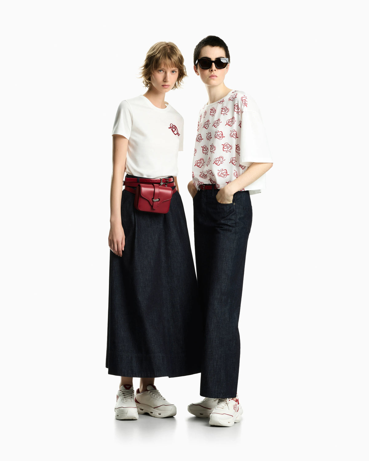 J33 jeans in rinse denim Valentine's day Capsule