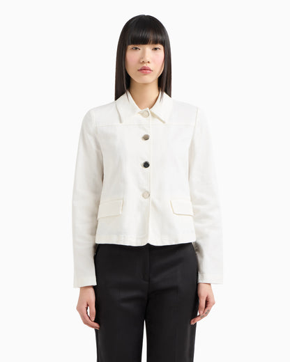 US Exclusive cotton satin jacket