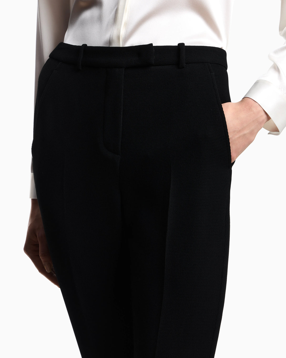 ASV waffle weave technical fabric trousers