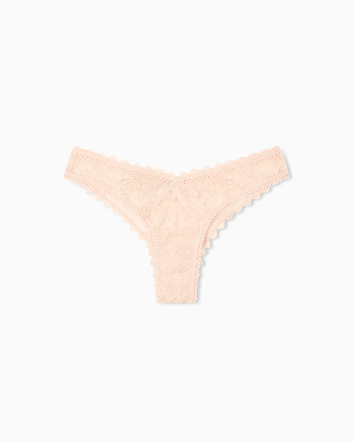 Eternal Lace V-cut Brazilian briefs in recycled lace