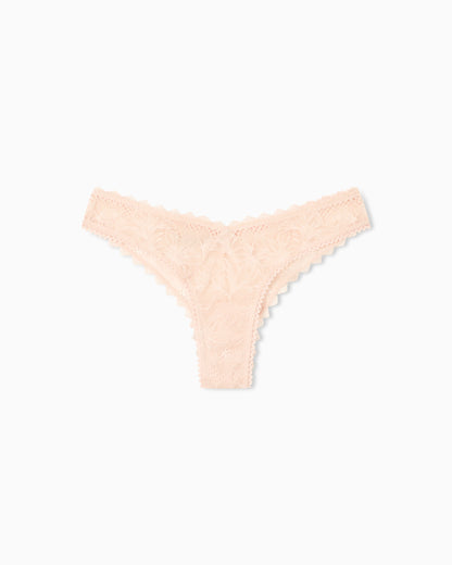 Eternal Lace V-cut Brazilian briefs in recycled lace