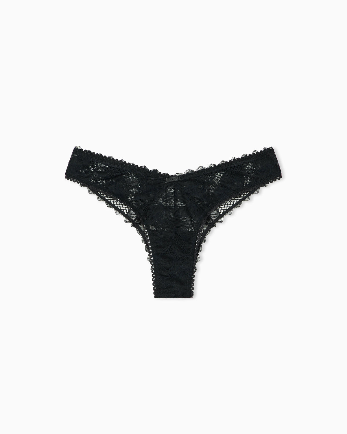 Eternal Lace V-cut Brazilian briefs in recycled lace