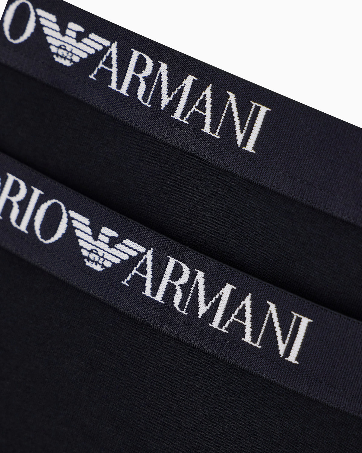 Two-pack of Brazilian briefs in stretch cotton with logo
