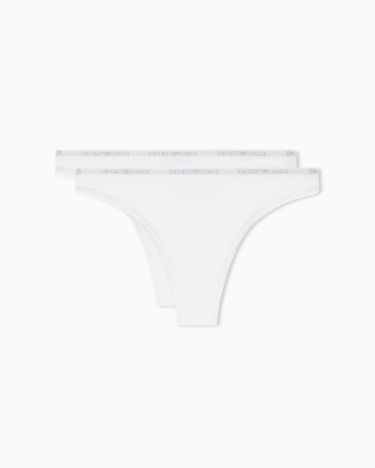 Two-pack of Essential studs jersey Brazilian briefs