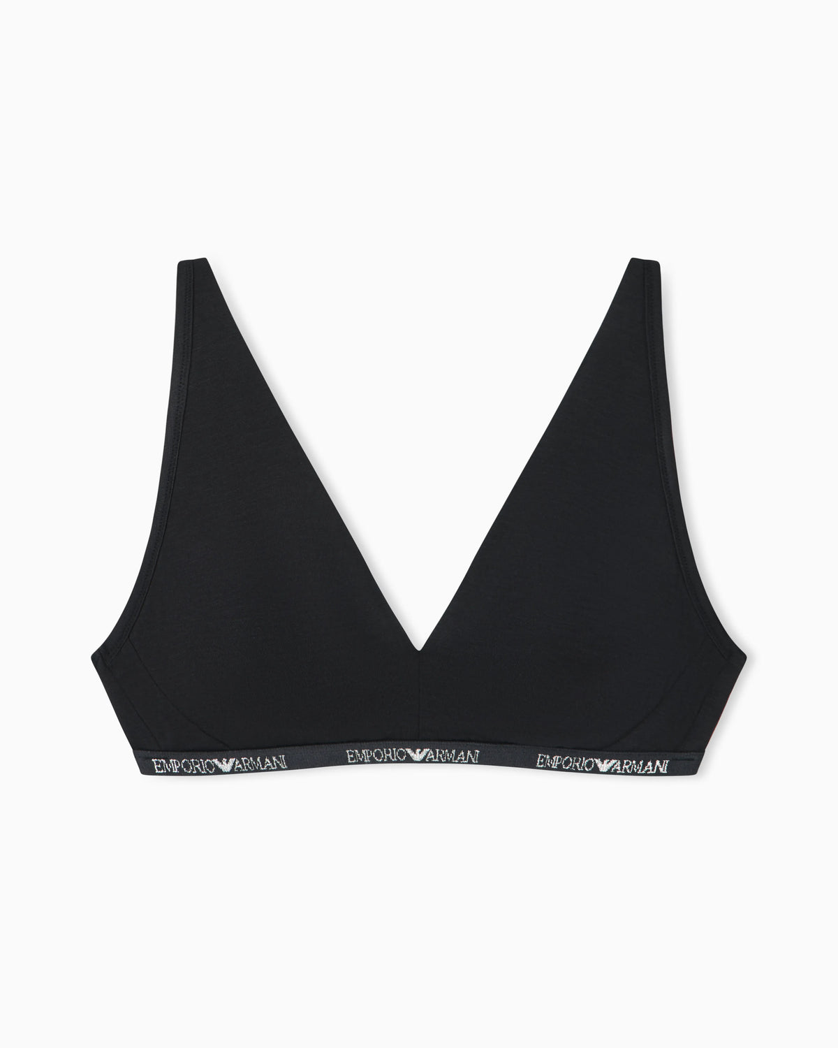 Essential jersey padded bralette with logo