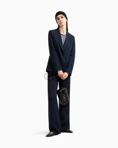 Jacquard jersey jumper
