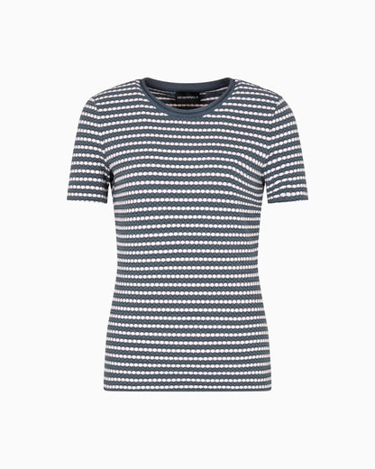 Jacquard jersey jumper