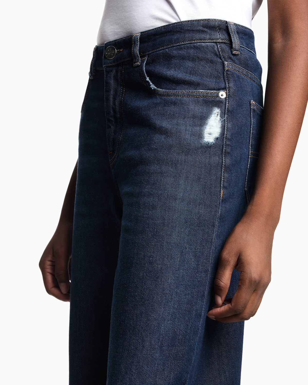 J8B relaxed-fit, vintage-look denim jeans