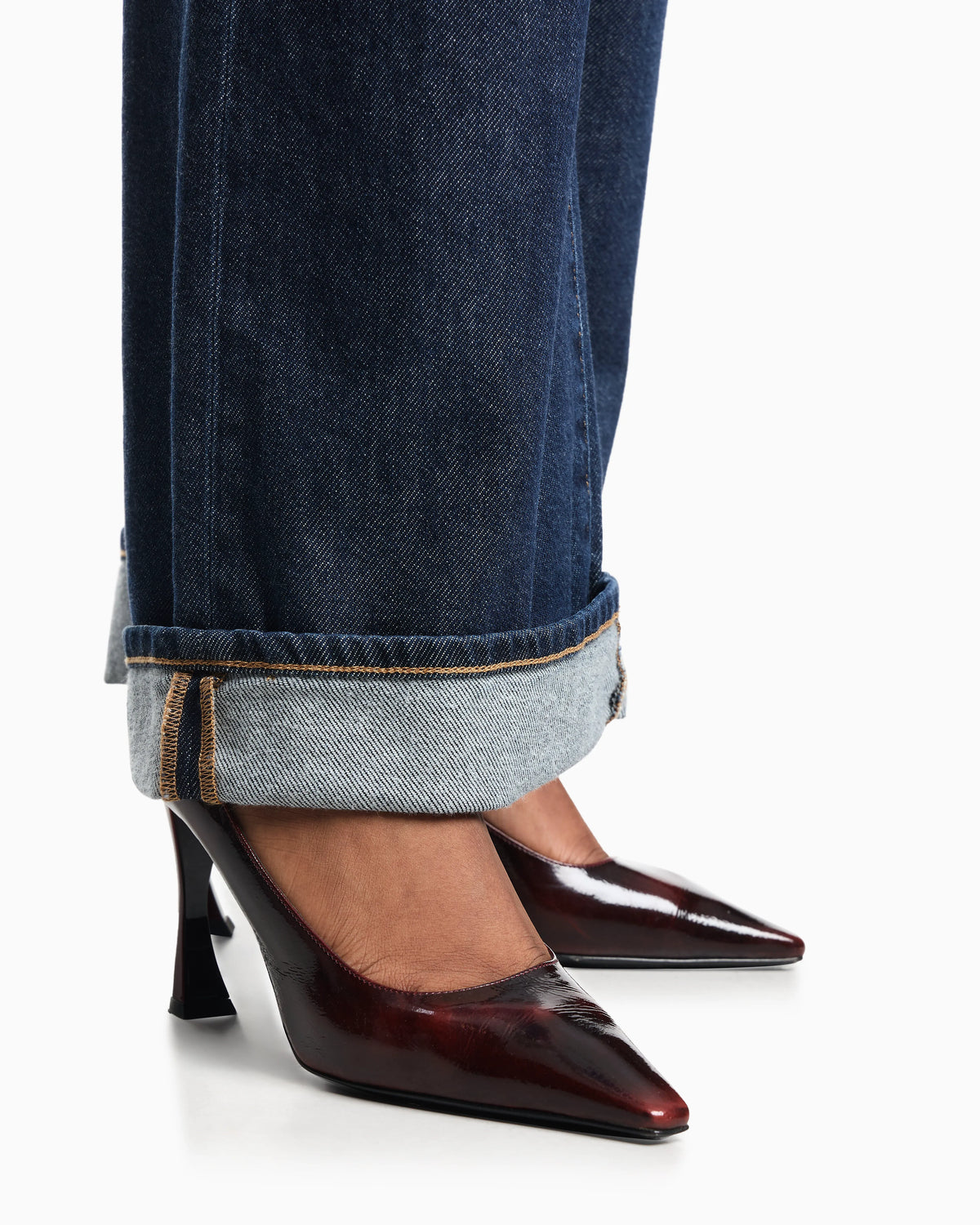J8B relaxed-fit, vintage-look denim jeans