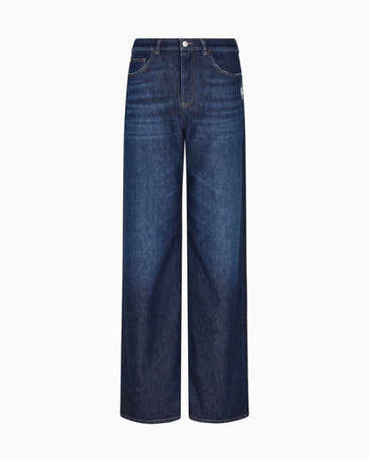 J8B relaxed-fit, vintage-look denim jeans