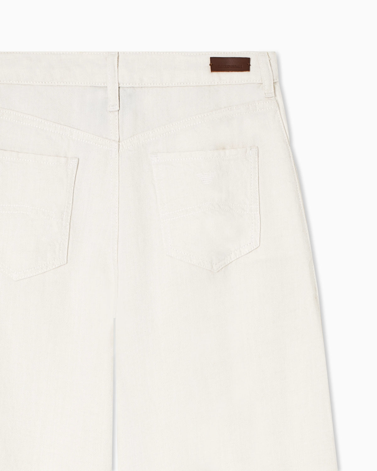 J3F garment-dyed linen and Lyocell trousers