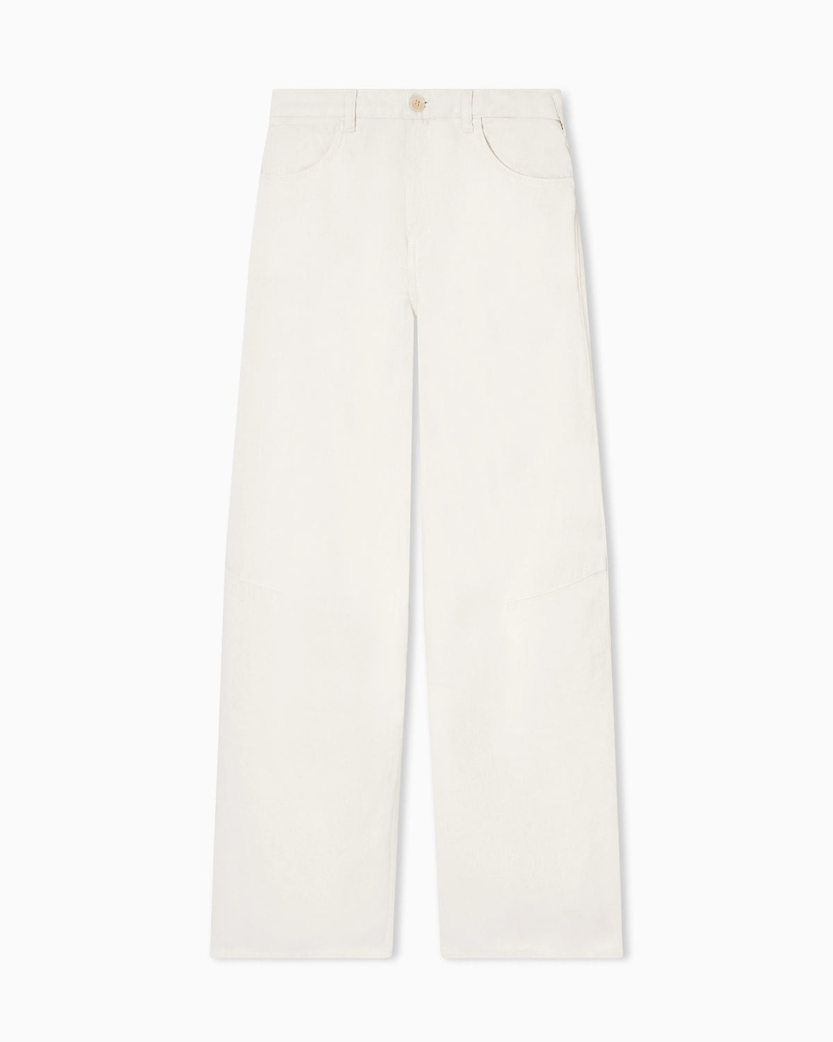 J3F garment-dyed linen and Lyocell trousers