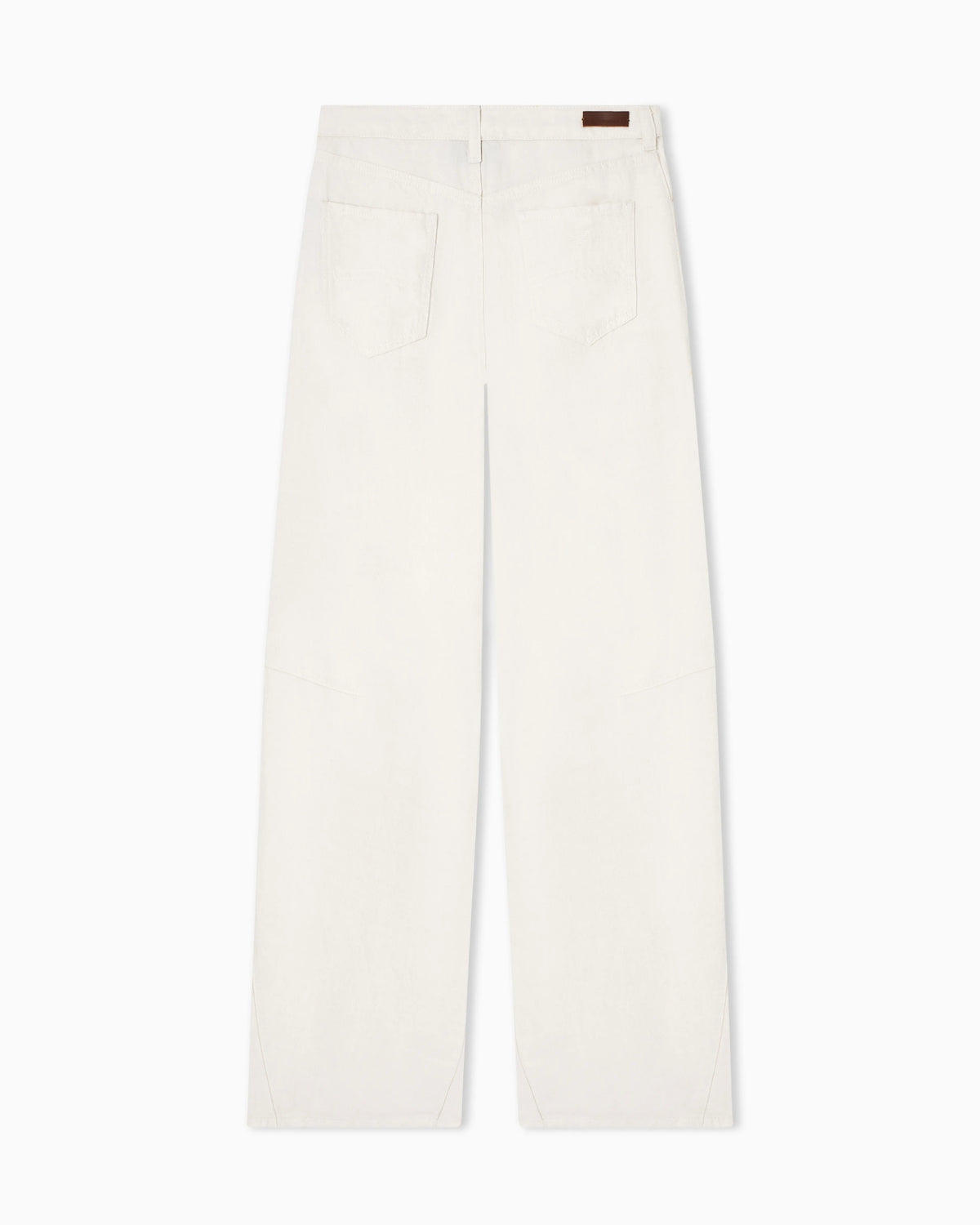 J3F garment-dyed linen and Lyocell trousers