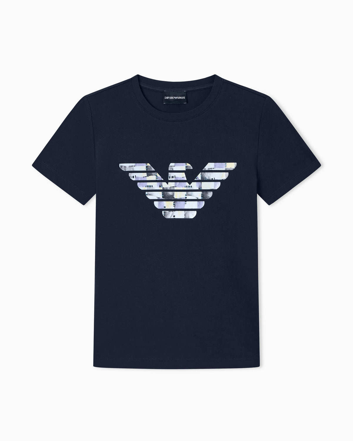 T-shirt regular fit in lightweight stretch cotton jersey