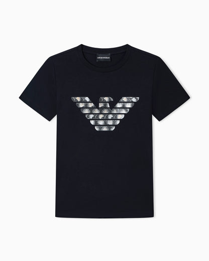 T-shirt regular fit in lightweight stretch cotton jersey