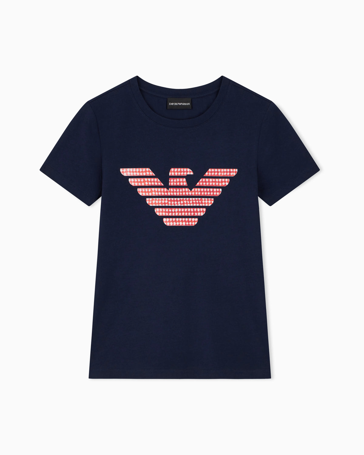 T-shirt regular fit in lightweight stretch cotton jersey