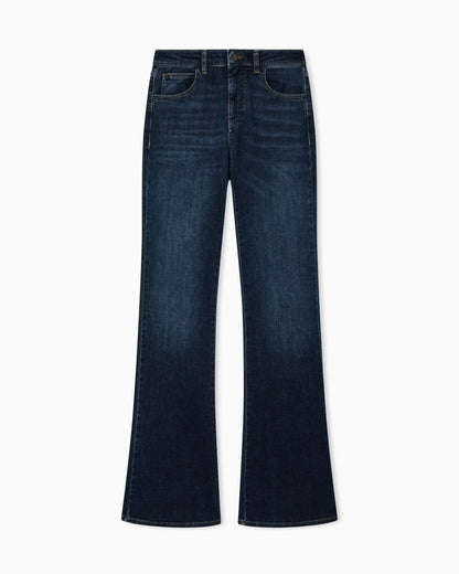 J47 slim-fit, worn-look, stretch-denim jeans