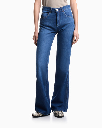 J9D slim-fit, used look Lyocell-blend denim jeans