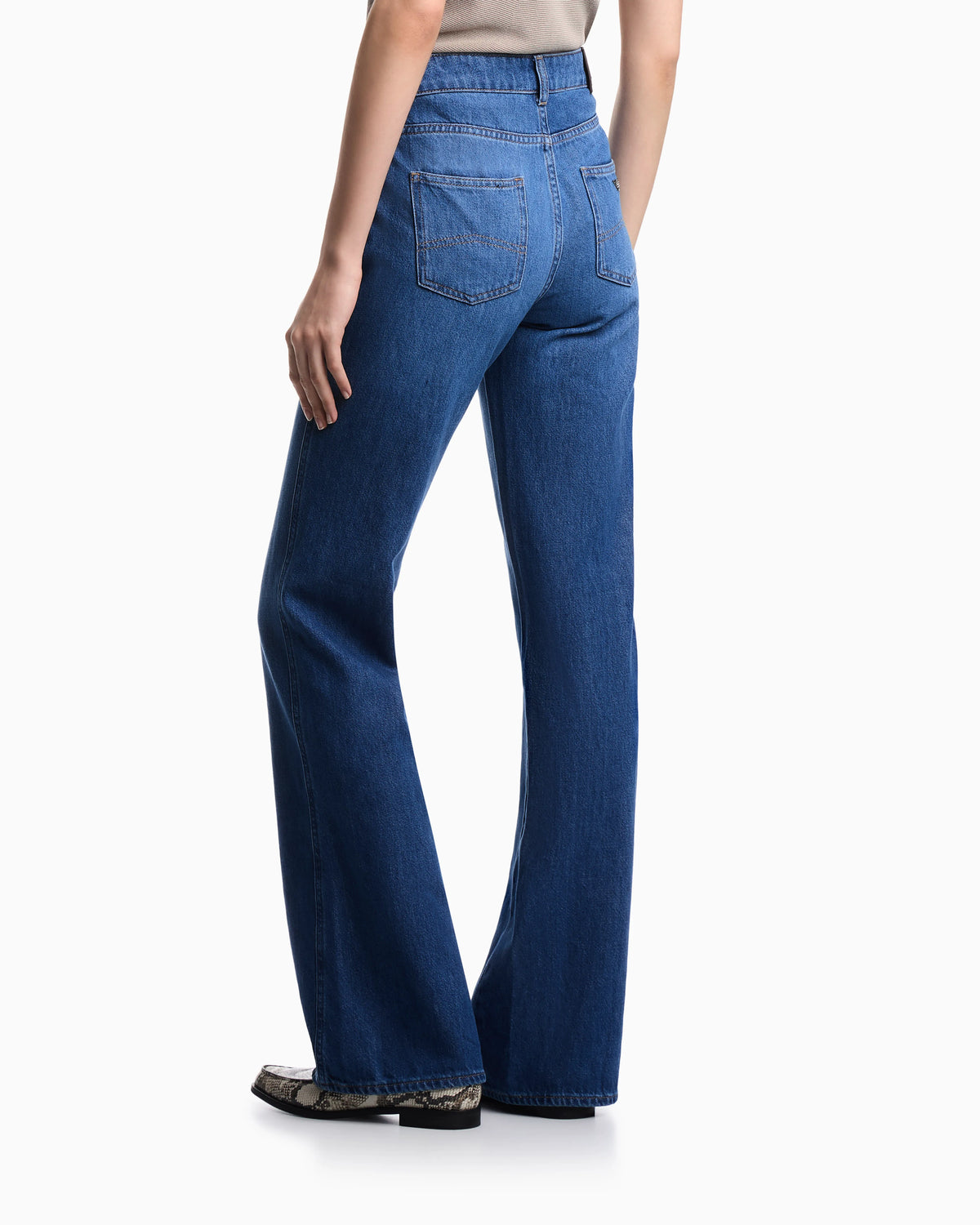 J9D slim-fit, used look Lyocell-blend denim jeans