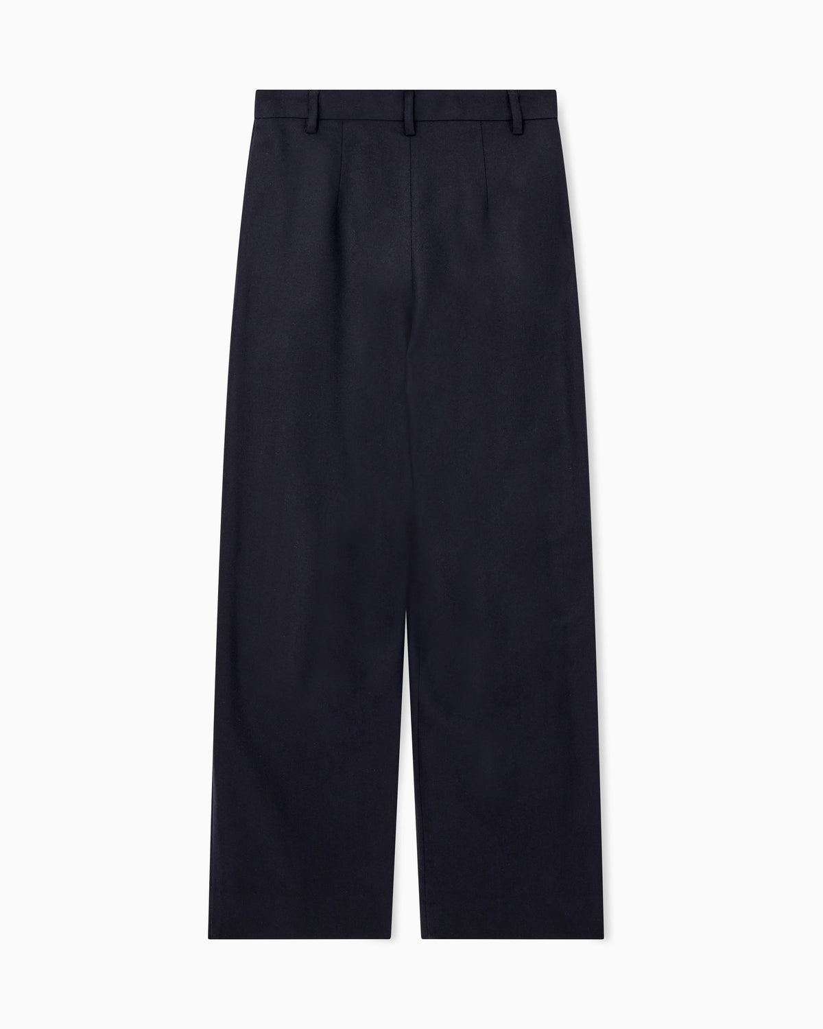 Pleated wool flannel pants Signature Capsule