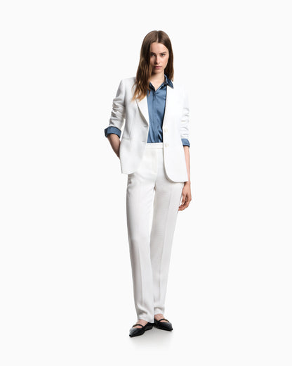 ASV single-breasted blazer in waffle weave technical fabric