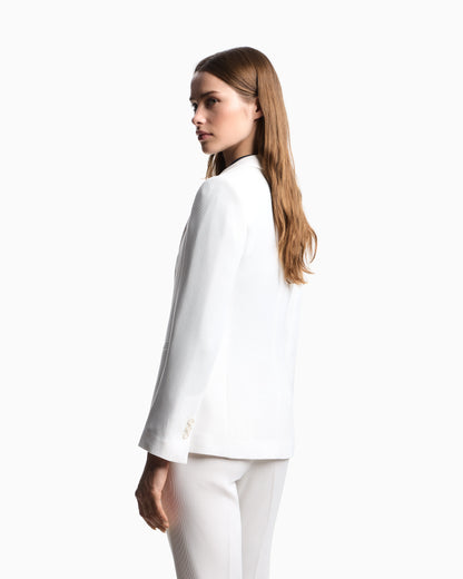 ASV single-breasted blazer in waffle weave technical fabric