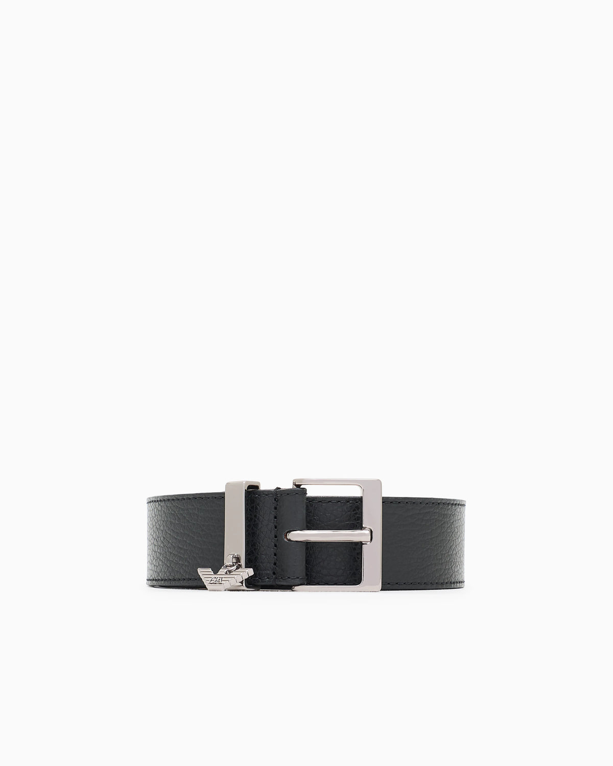 Icon deer-print leather belt
