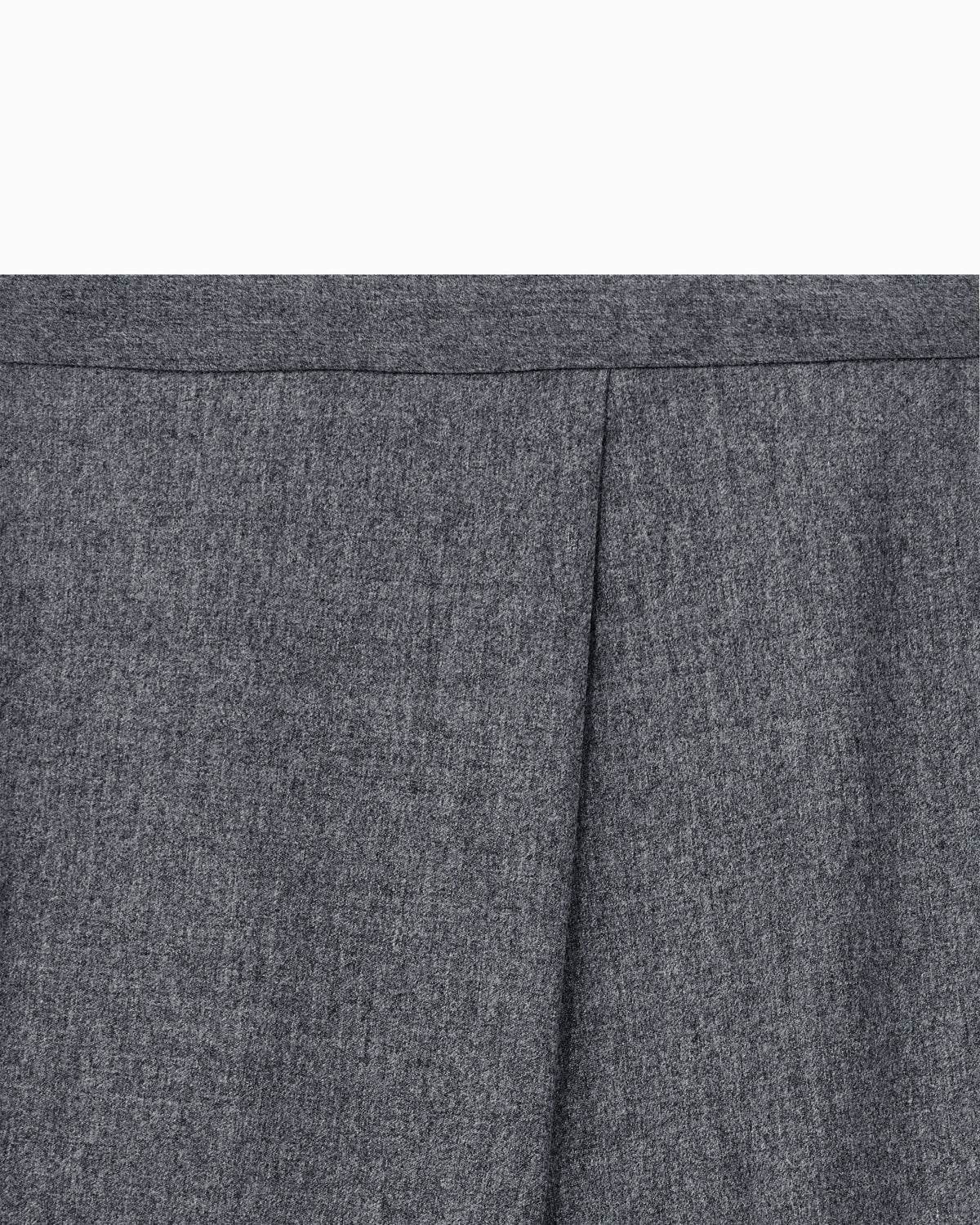 Long skirt in wool flannel Signature Capsule