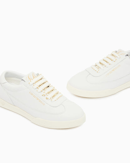Leather sneakers