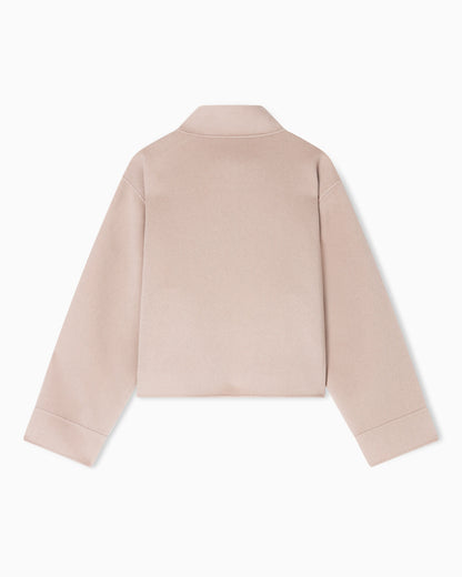 Blouson in wool cloth