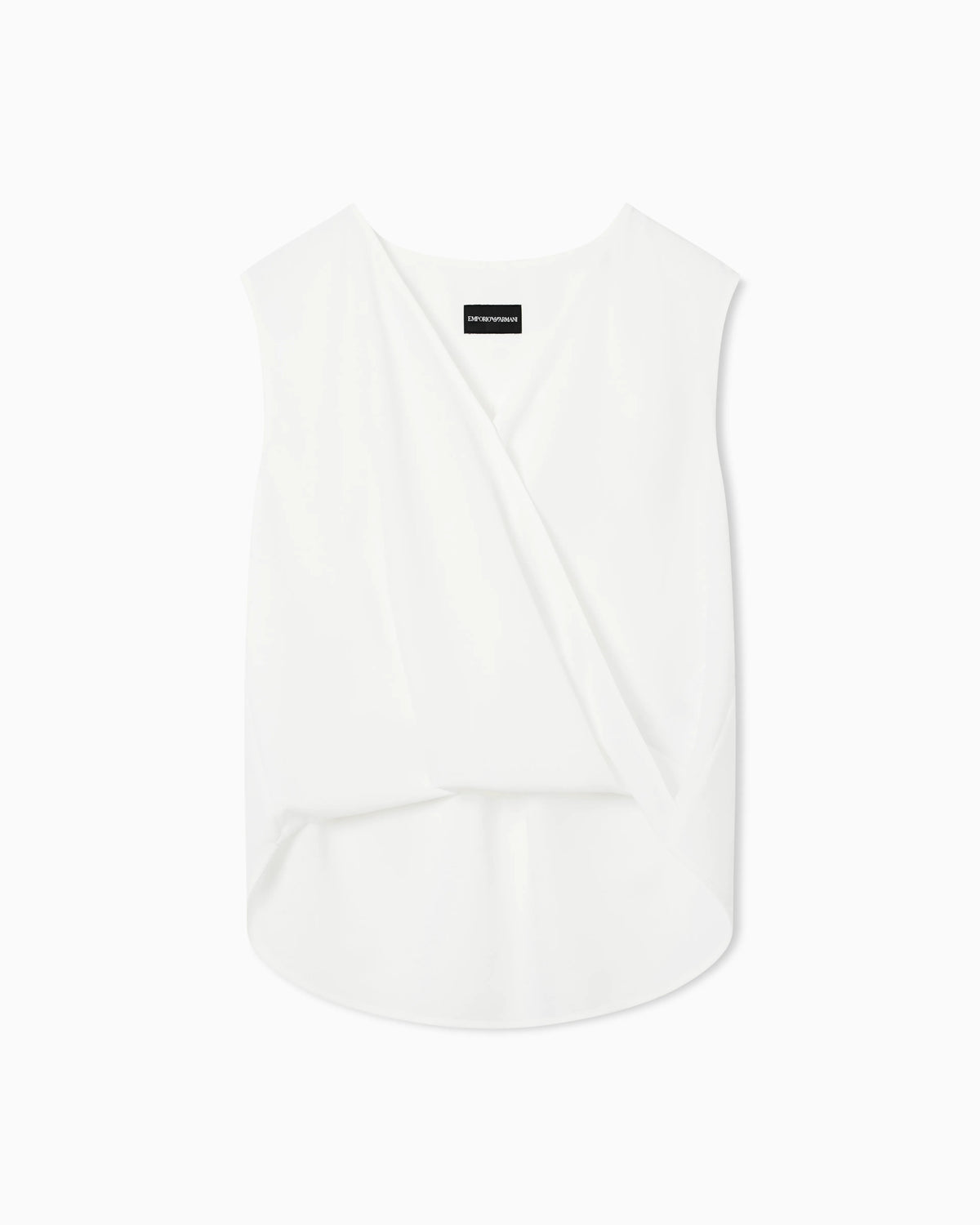 V-neck crossed top in cady