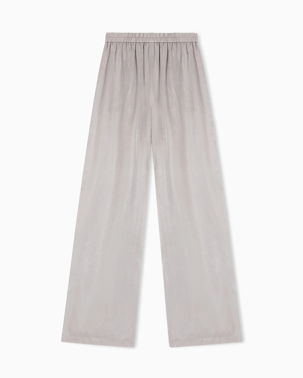 Elasticated-waist trousers in flowing washed Lyocell