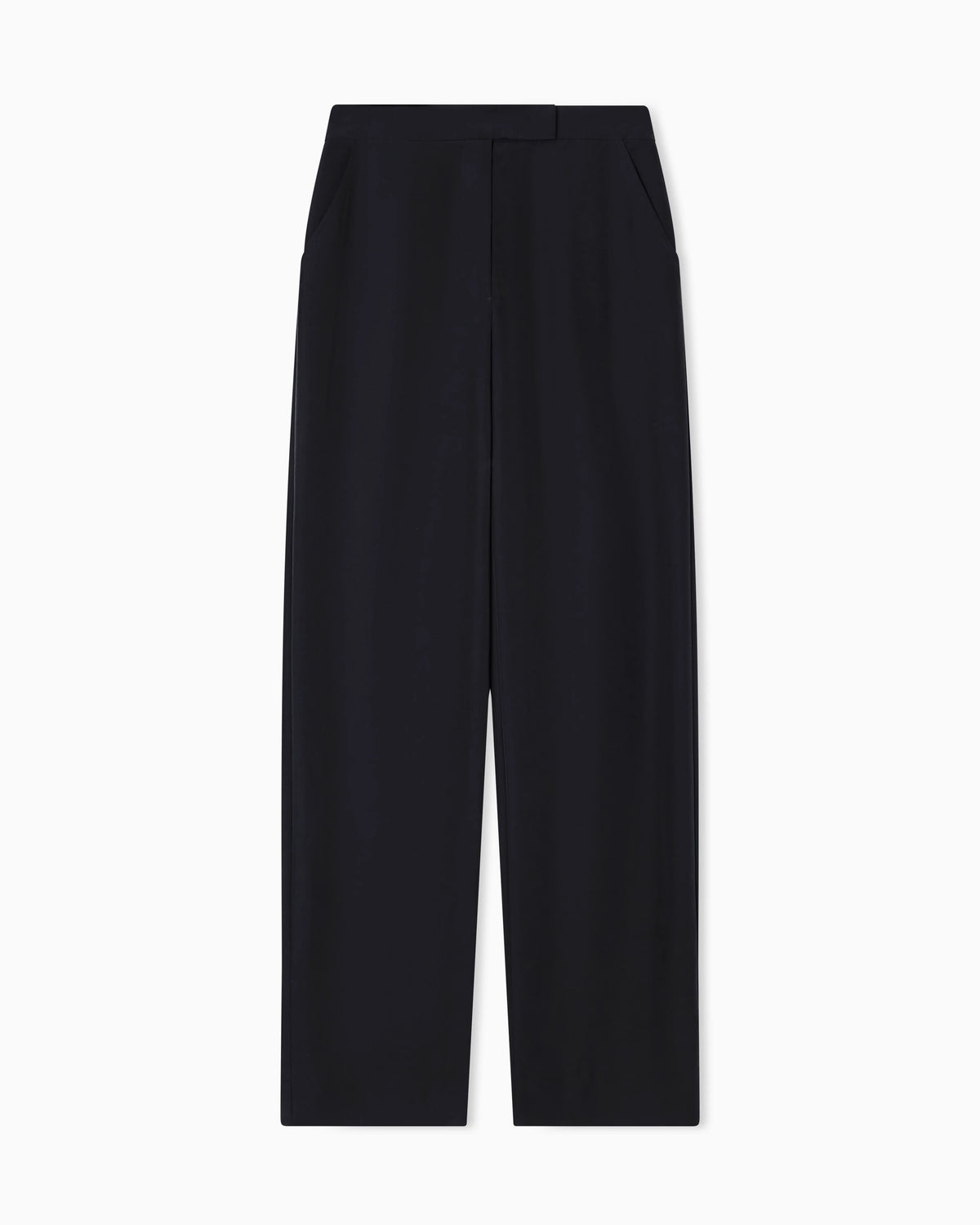 Crepe palazzo trousers