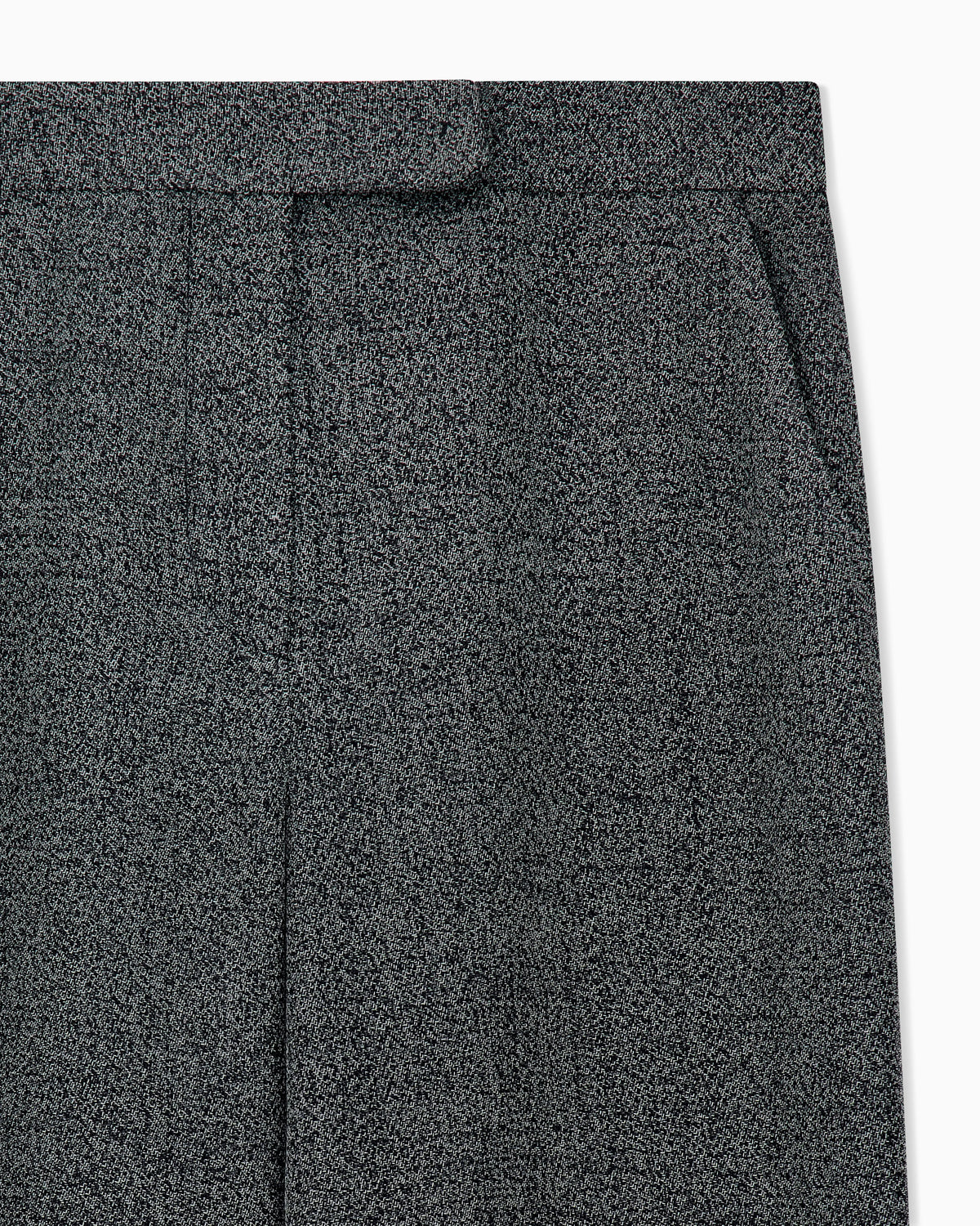 Mouliné fabric pants Signature Capsule