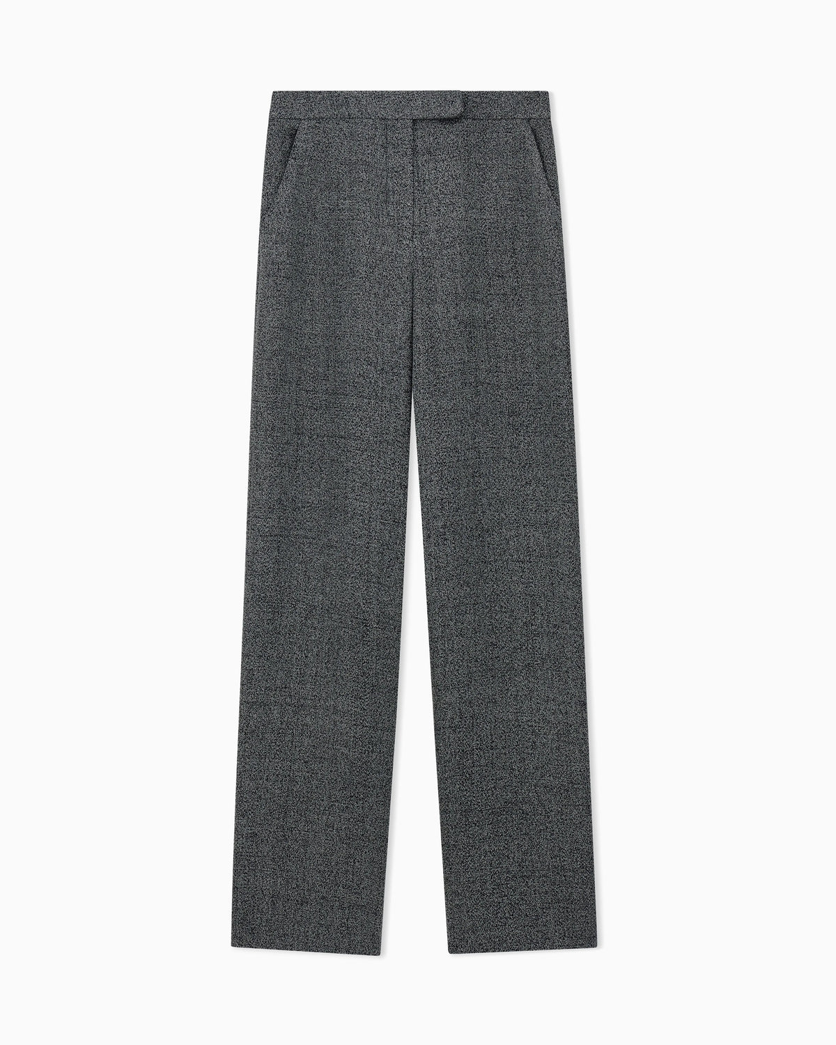 Mouliné fabric pants Signature Capsule