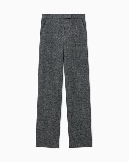 Mouliné fabric pants Signature Capsule