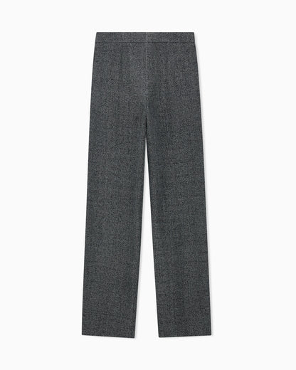 Mouliné fabric pants Signature Capsule