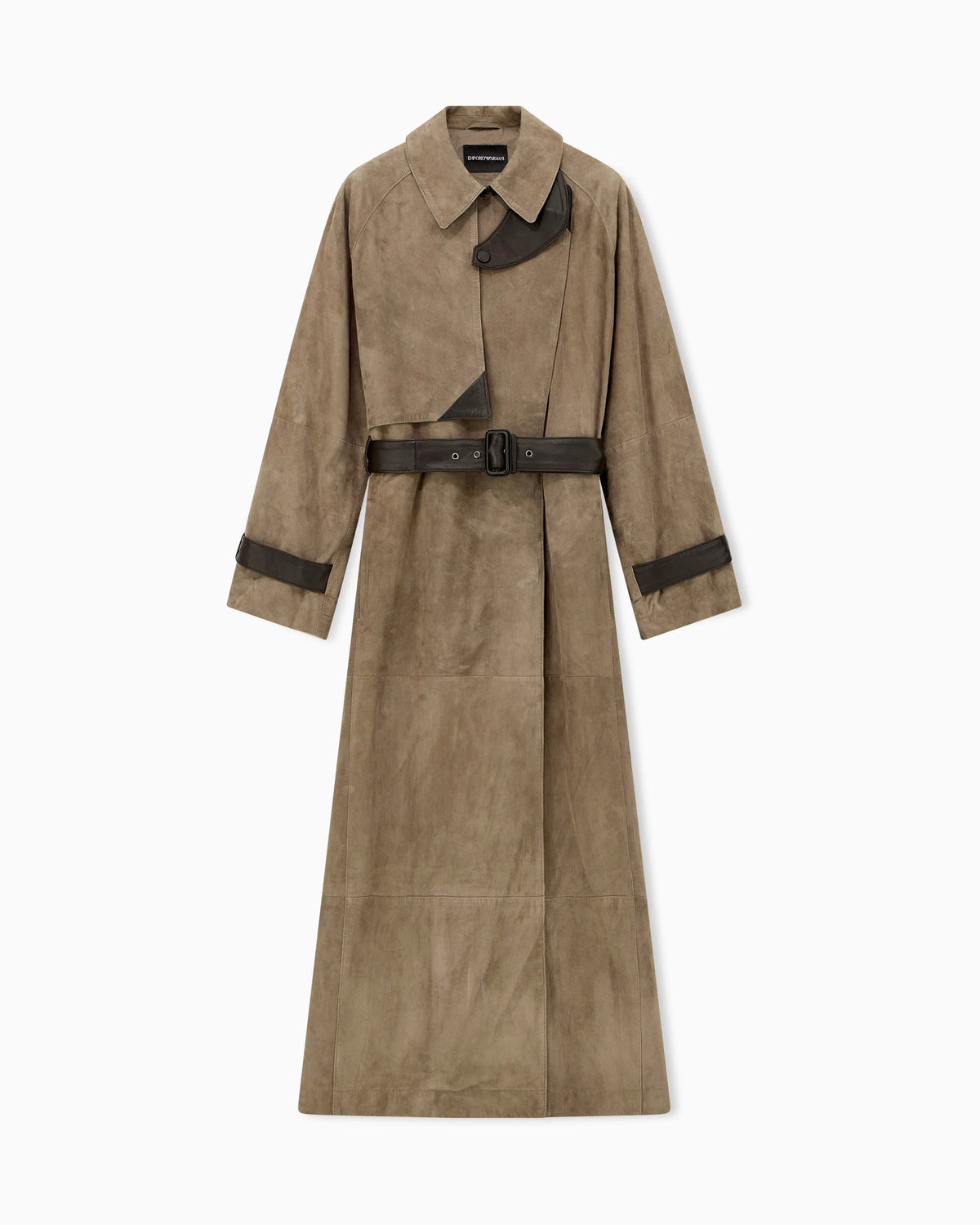 Goat suede trench coat Signature Capsule