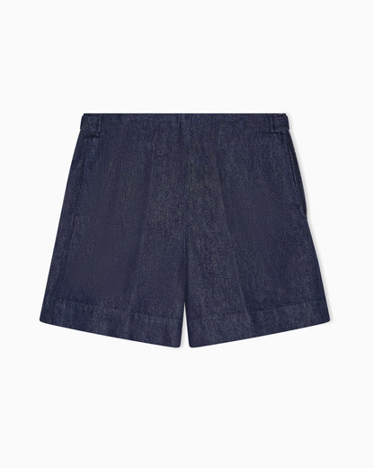 11 oz denim shorts with waistband detail