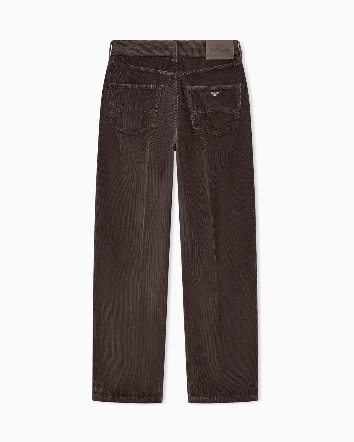 Five-pocket trousers garment-dyed corduroy regular fit