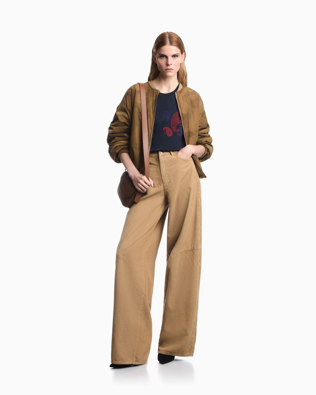 Five-pocket corduroy pants Boteh Capsule