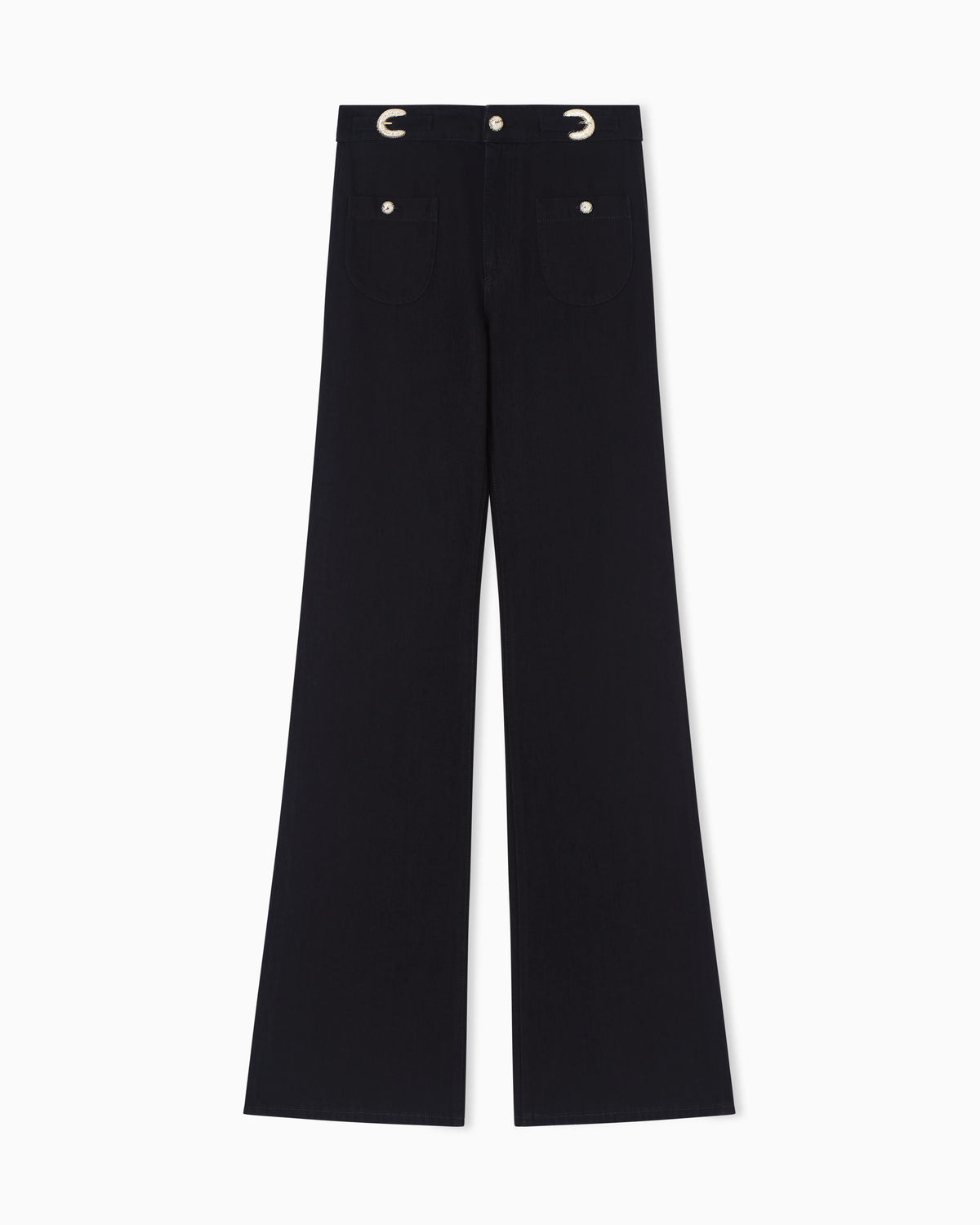 J9H slim-fit jeans in Lyocell blend denim with a buckle detail