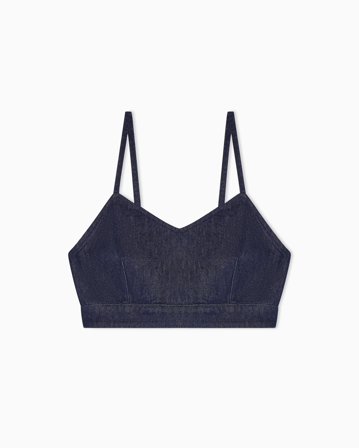 11 oz denim top with gold buttons