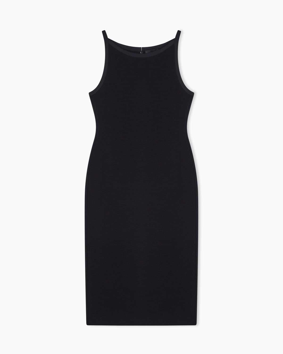 Ottoman jersey sheath dress