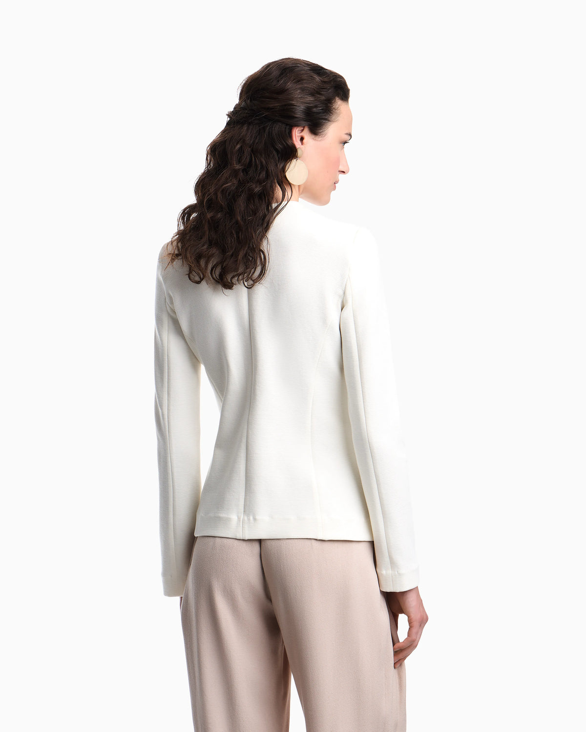 Ottoman jersey jacket