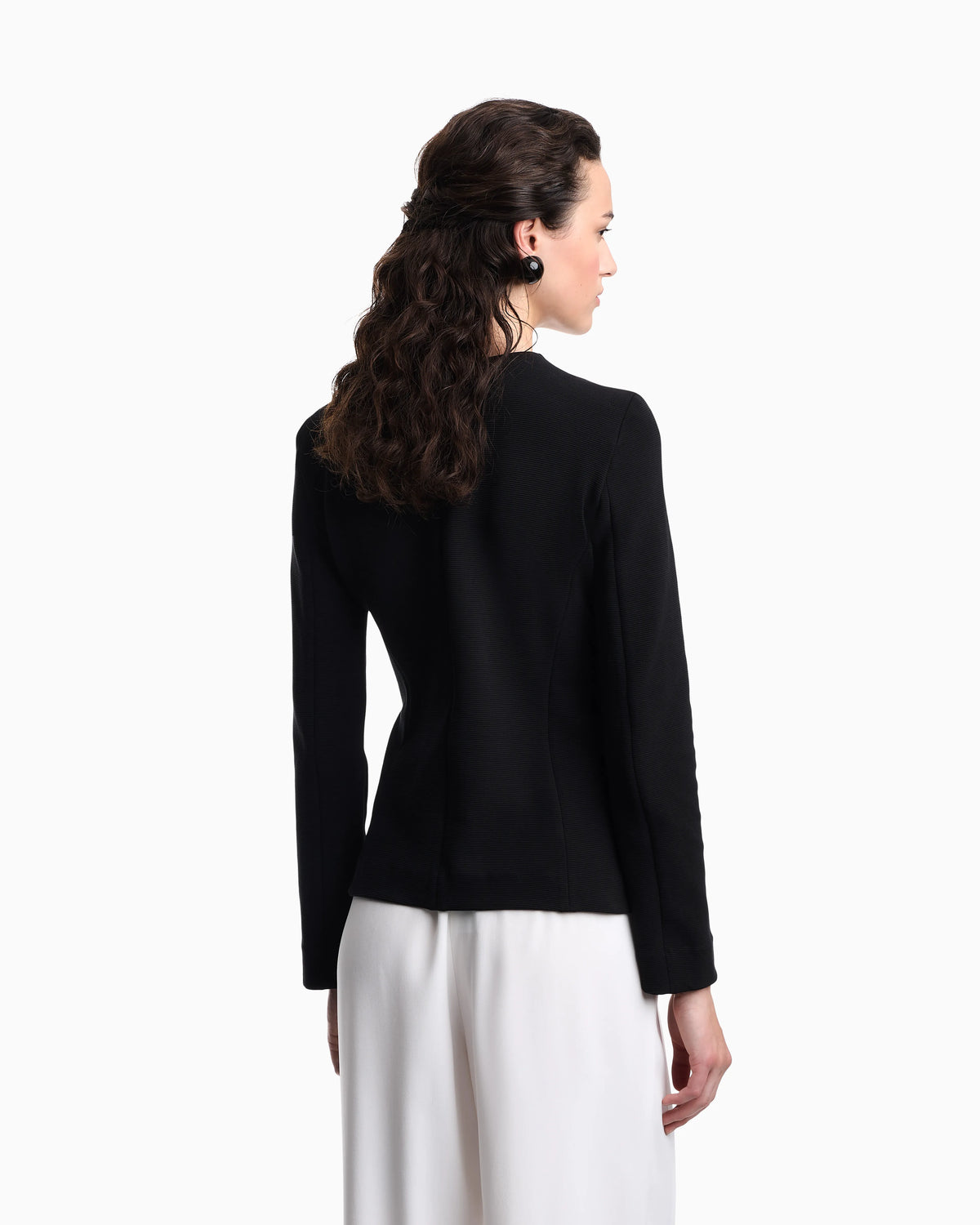 Ottoman jersey jacket