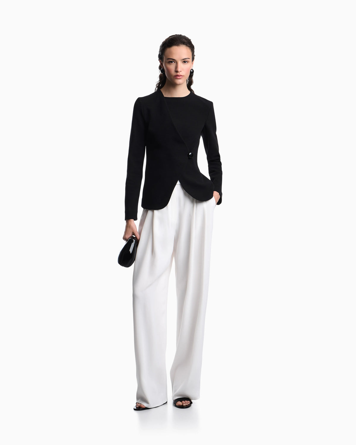 Ottoman jersey jacket