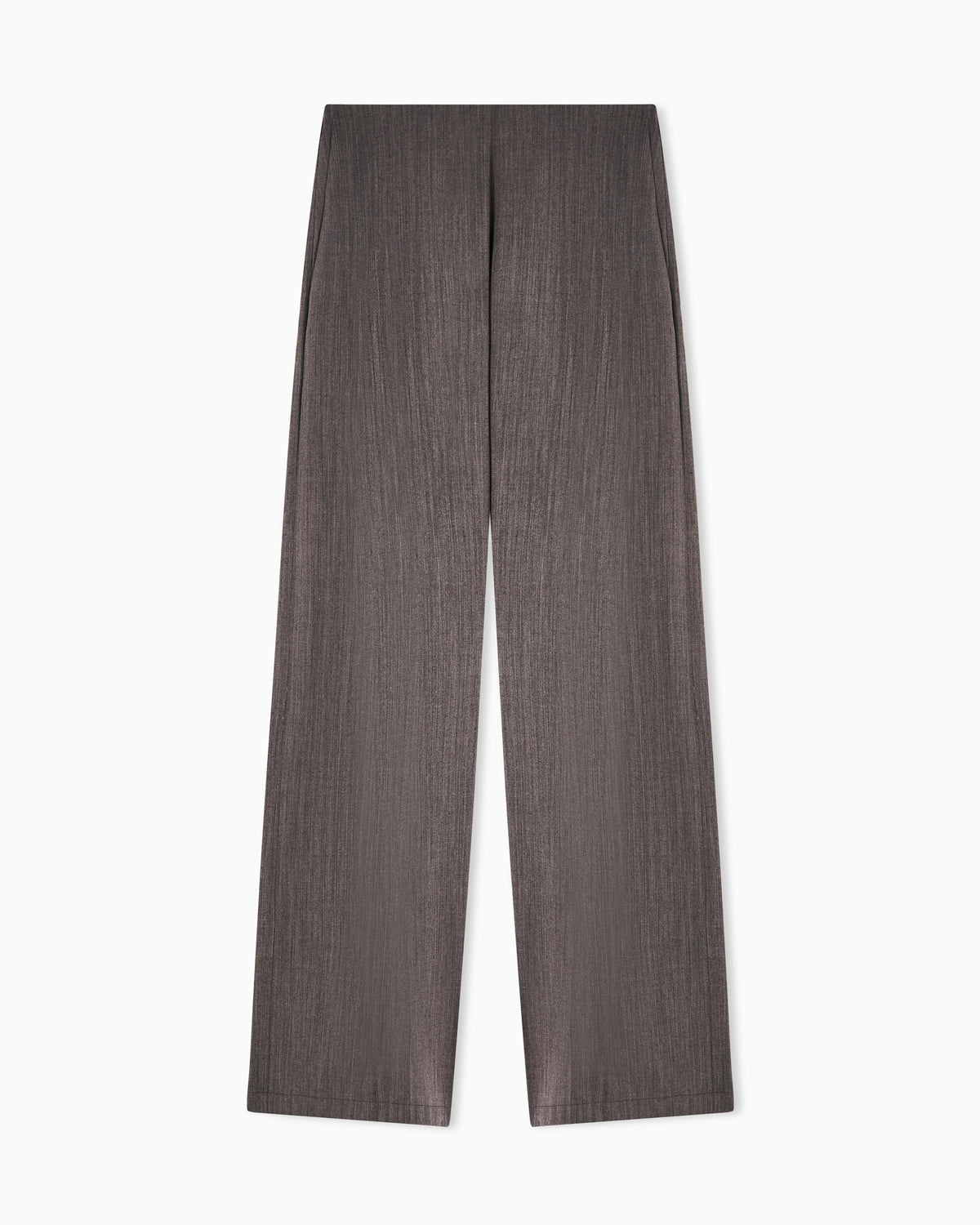 Light wool trousers with side crease
