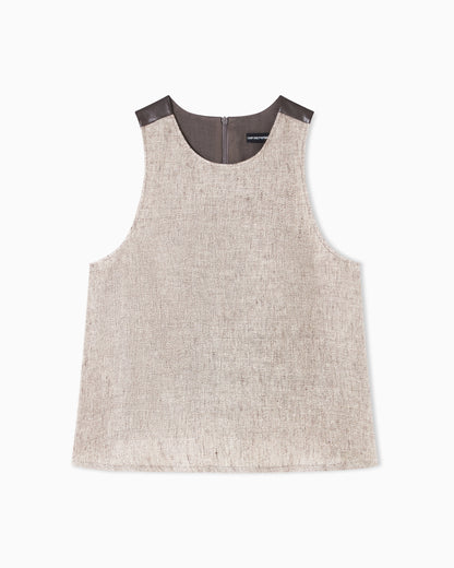 Heavy linen canvas top